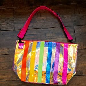 Overnight Bag Tote Rainbow